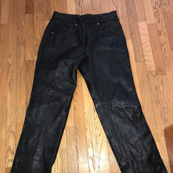 Whet Blu Other - Black Leather Pants/Jeans
